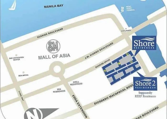 Apartment Peaceful & Calm 1br L Near Moa, Smx & Naia